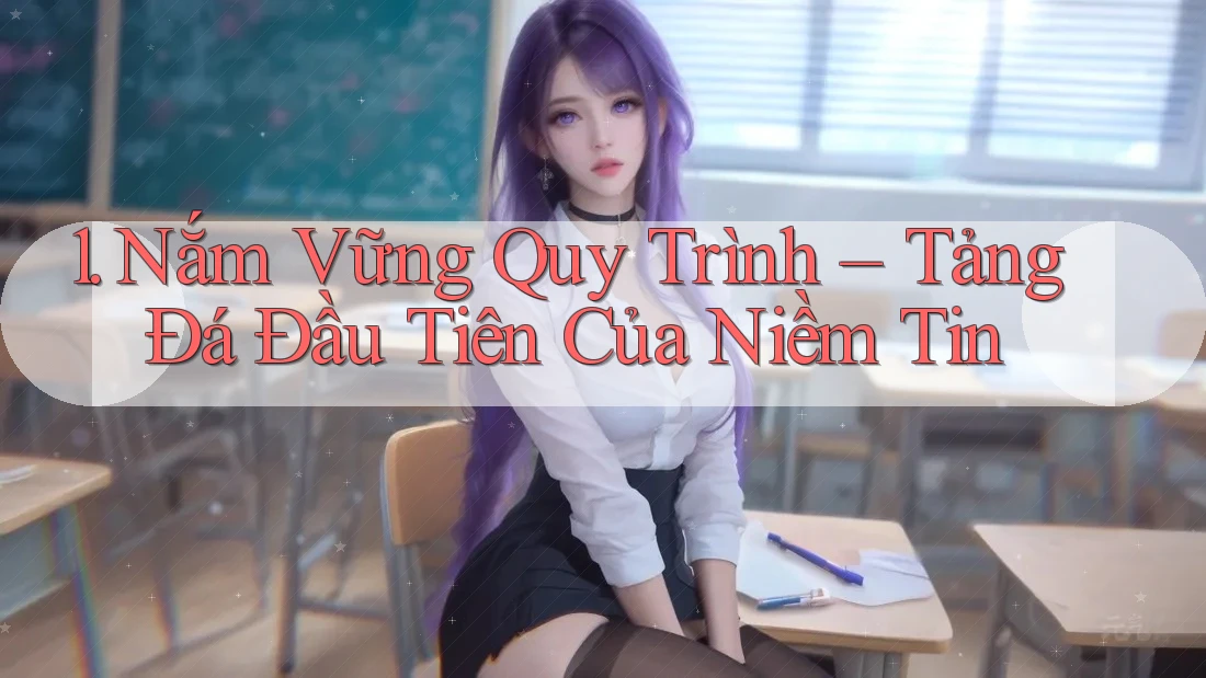 1. Nắm Vững Quy Trình – Tảng Đá Đầu Tiên Của Niềm Tin