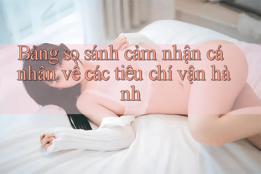 Bảng so sánh cảm nhận cá nhân về các tiêu chí vận hành