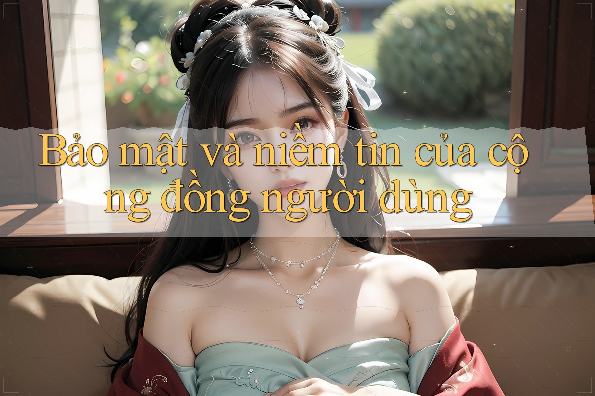 Bảo mật và niềm tin của cộng đồng người dùng