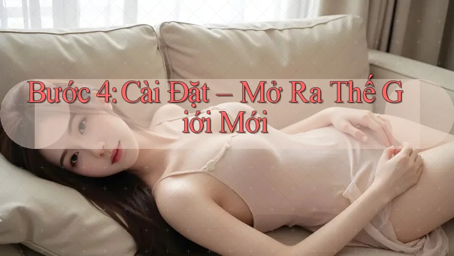 Bước 4: Cài Đặt – Mở Ra Thế Giới Mới
