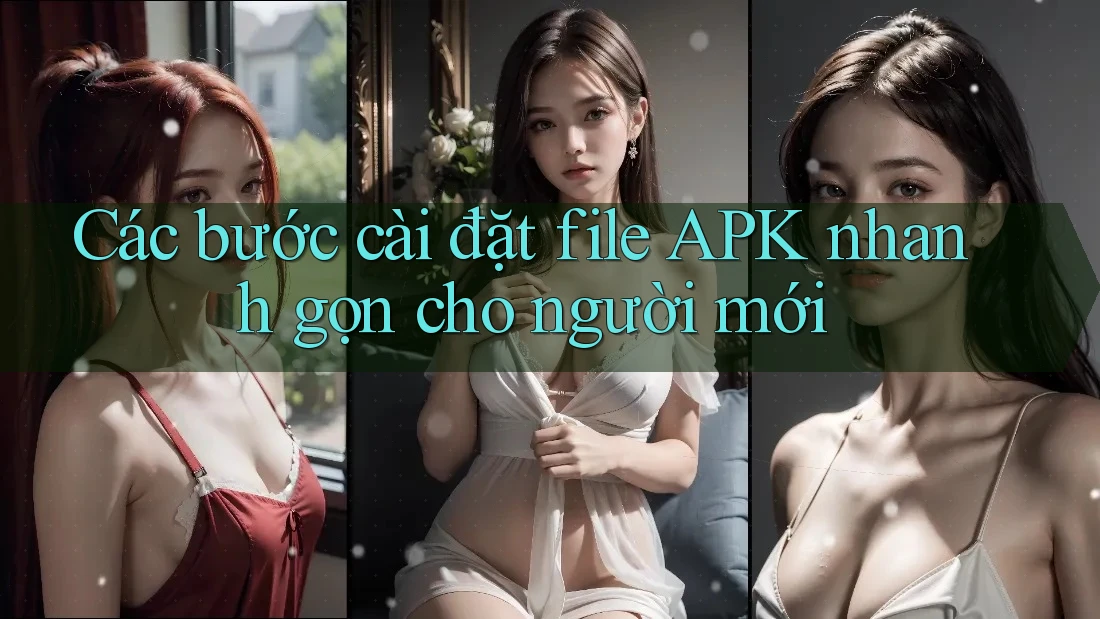 Các bước cài đặt file APK nhanh gọn cho người mới