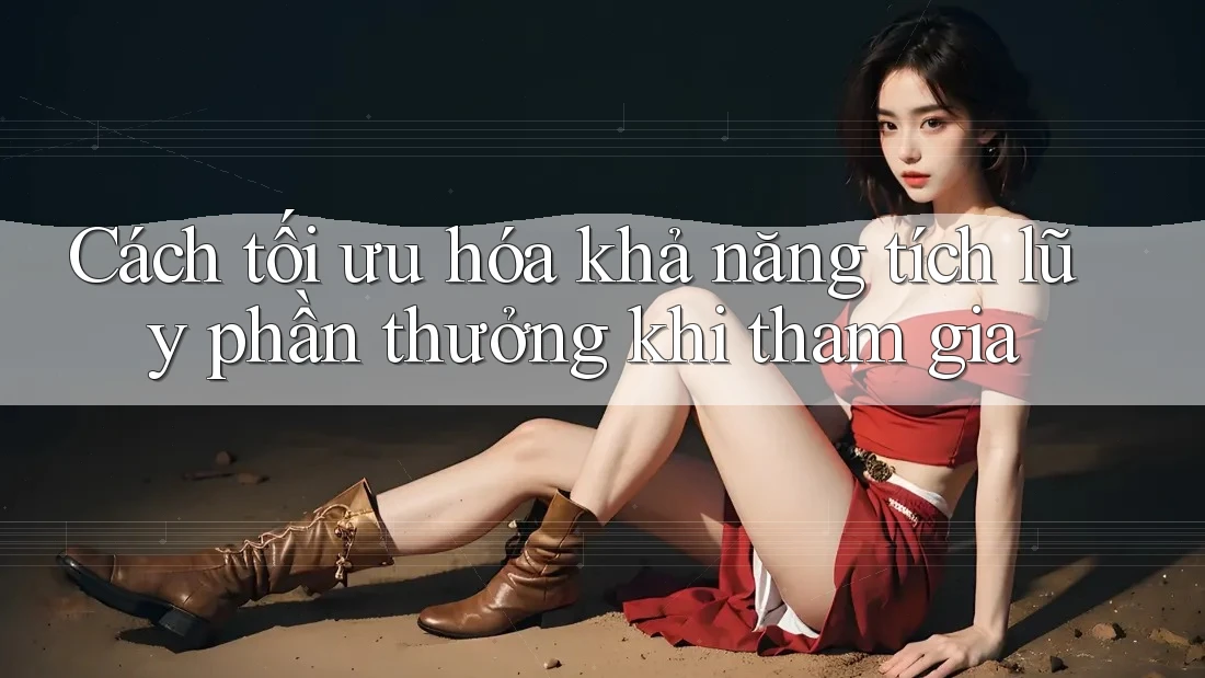 Cách tối ưu hóa khả năng tích lũy phần thưởng khi tham gia