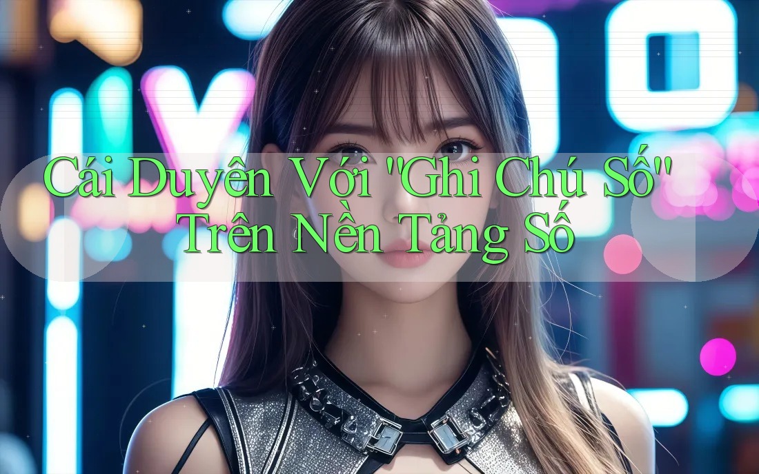 Cái Duyên Với “Ghi Chú Số” Trên Nền Tảng Số