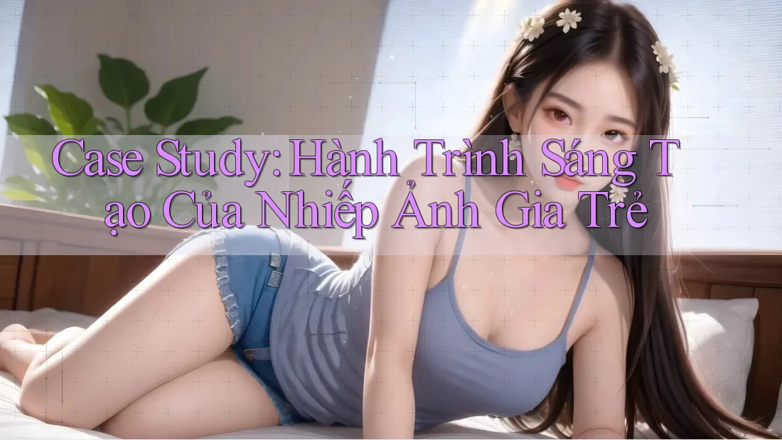 Case Study: Hành Trình Sáng Tạo Của Nhiếp Ảnh Gia Trẻ