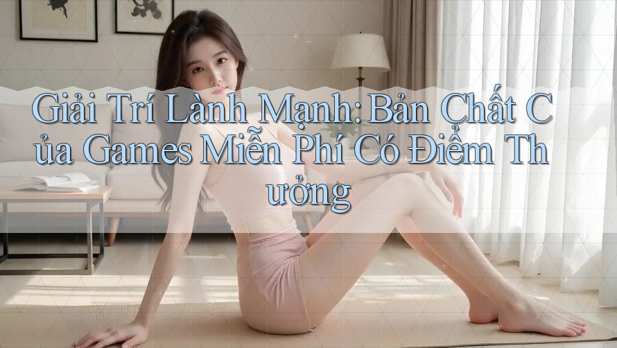 Giải Trí Lành Mạnh: Bản Chất Của Games Miễn Phí Có Điểm Thưởng