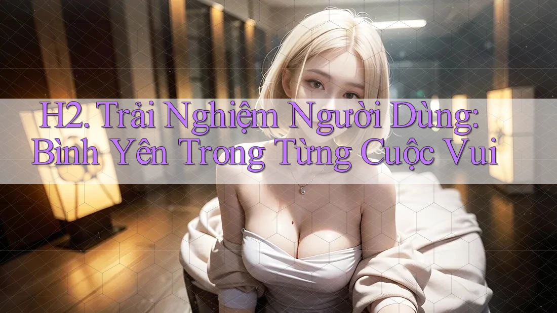 H2. Trải Nghiệm Người Dùng: Bình Yên Trong Từng Cuộc Vui H2. Trải Nghiệm Người Dùng: Bình Yên Trong Từng Cuộc Vui