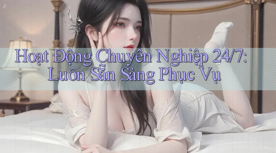 Hoạt Động Chuyên Nghiệp 24/7: Luôn Sẵn Sàng Phục Vụ