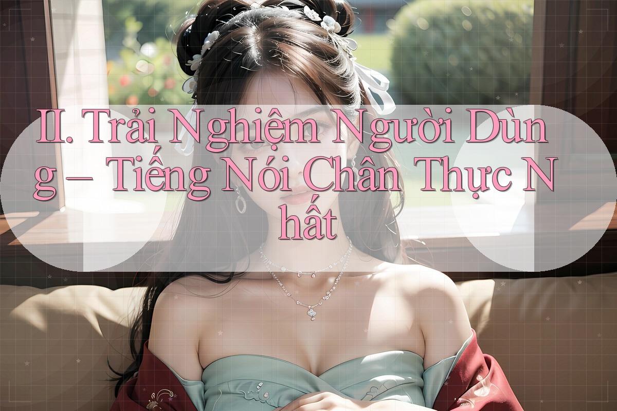 II. Trải Nghiệm Người Dùng – Tiếng Nói Chân Thực Nhất
