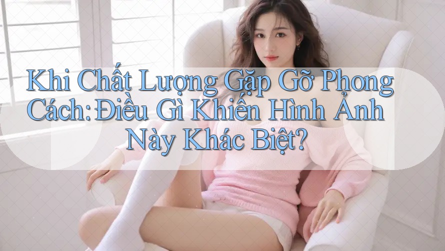 Khi Chất Lượng Gặp Gỡ Phong Cách: Điều Gì Khiến Hình Ảnh Này Khác Biệt?