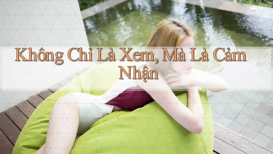 Không Chỉ Là Xem, Mà Là Cảm Nhận