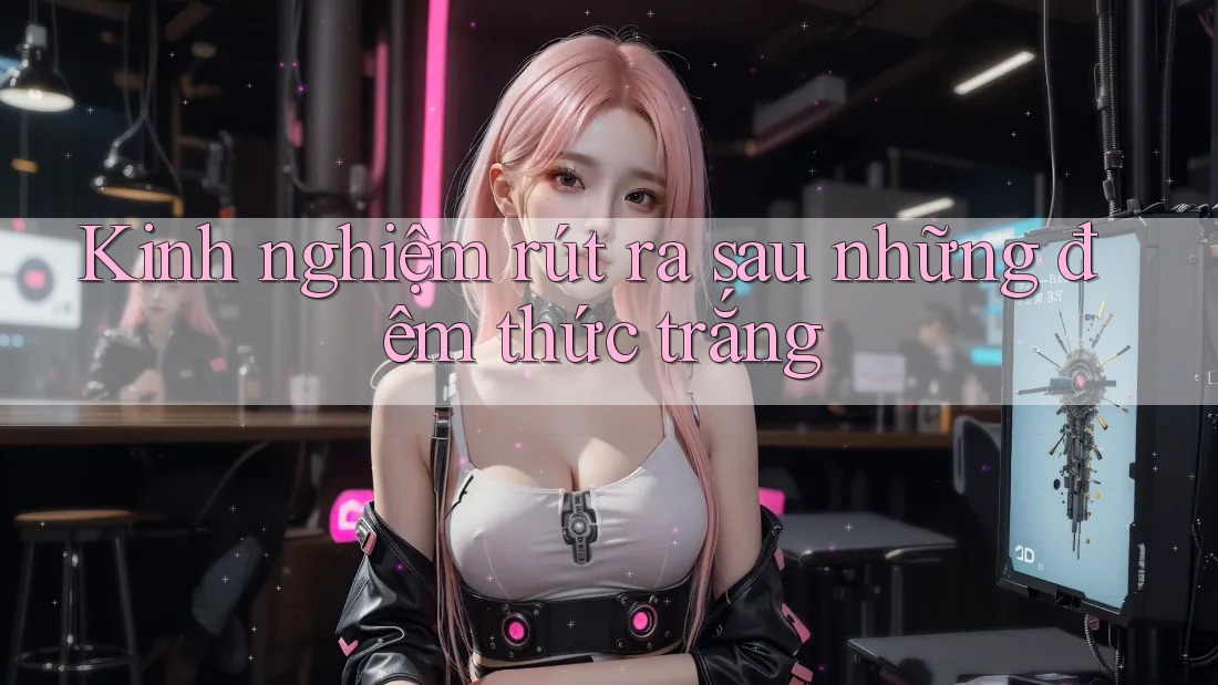 Kinh nghiệm rút ra sau những đêm thức trắng