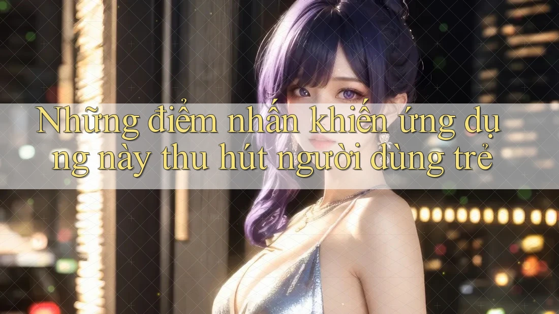 Những điểm nhấn khiến ứng dụng này thu hút người dùng trẻ