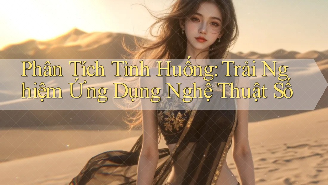 Phân Tích Tình Huống: Trải Nghiệm Ứng Dụng Nghệ Thuật Số