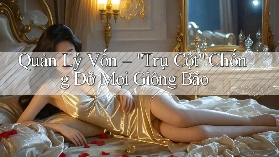 Quản Lý Vốn – “Trụ Cột” Chống Đỡ Mọi Giông Bão
