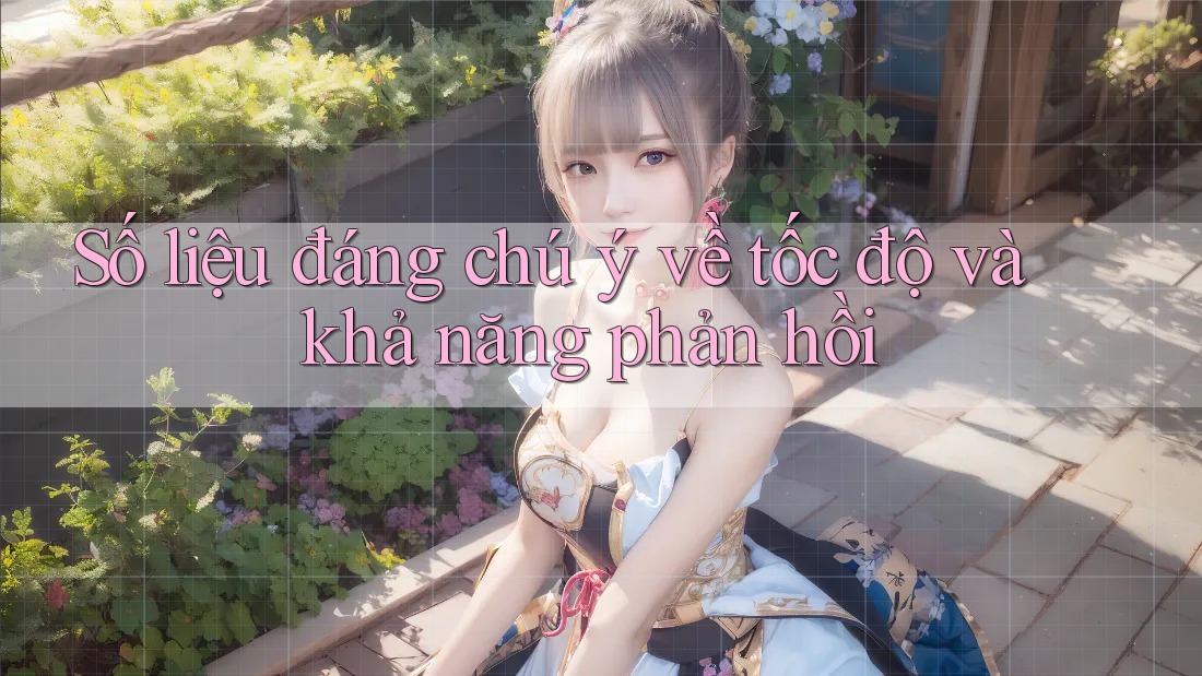 Số liệu đáng chú ý về tốc độ và khả năng phản hồi