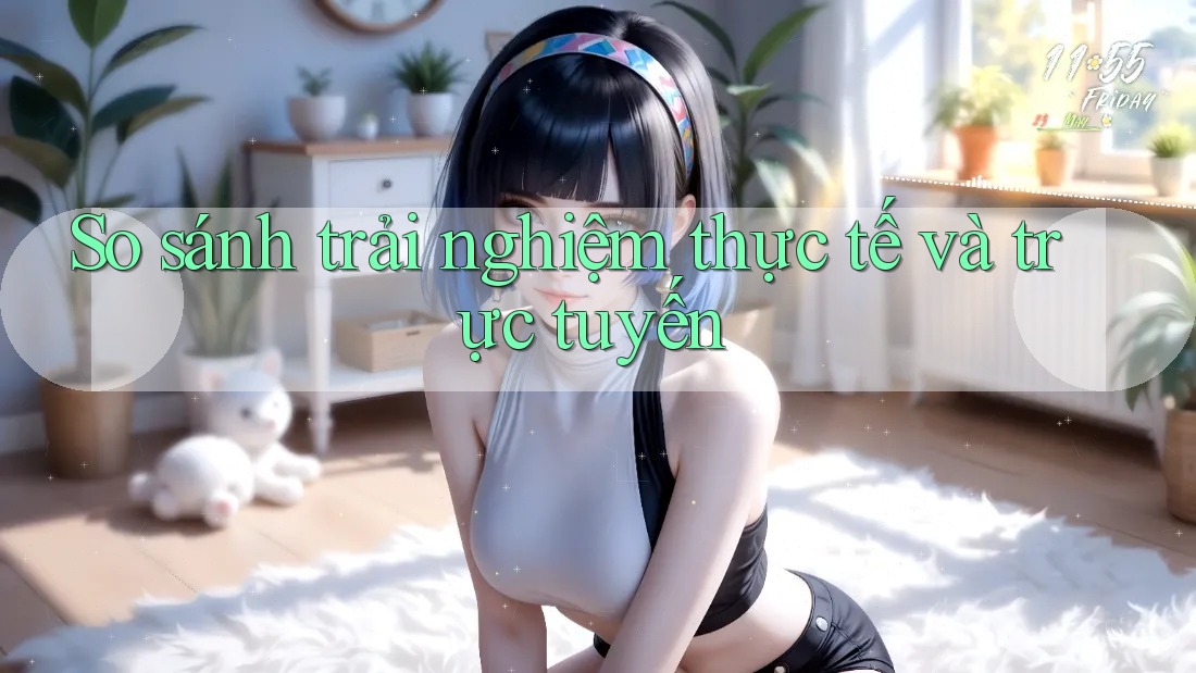So sánh trải nghiệm thực tế và trực tuyến