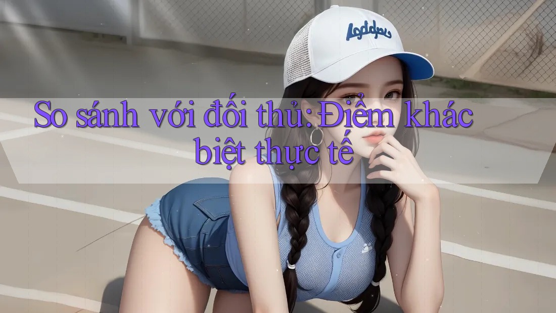 So sánh với đối thủ — điểm khác biệt thực tế