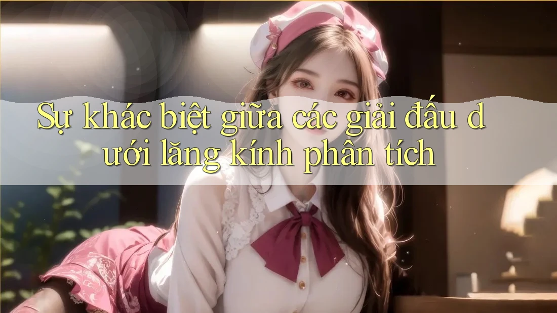 Sự khác biệt giữa các giải đấu dưới lăng kính phân tích Sự khác biệt giữa các giải đấu dưới lăng kính phân tích