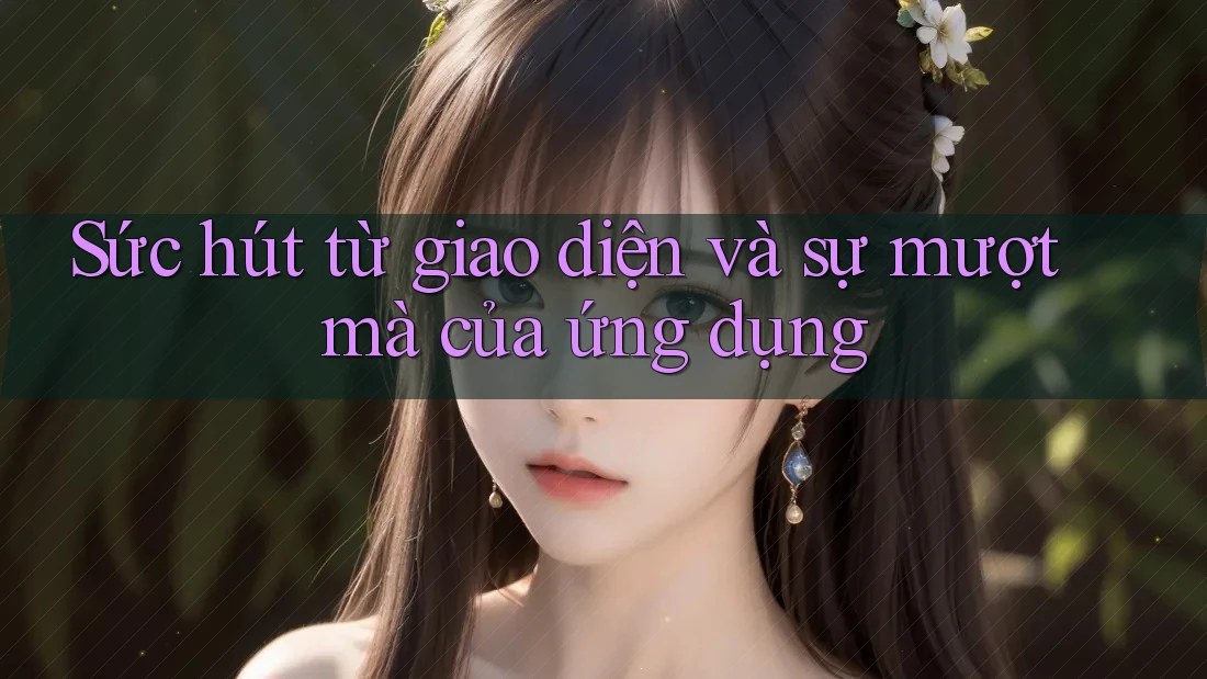 Sức hút từ giao diện và sự mượt mà của ứng dụng