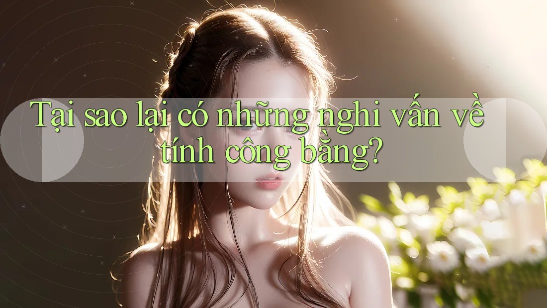 Tại sao lại có những nghi vấn về tính công bằng?