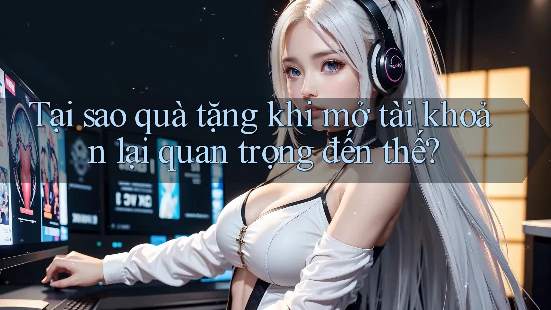 Tại sao quà tặng khi mở tài khoản lại quan trọng đến thế?