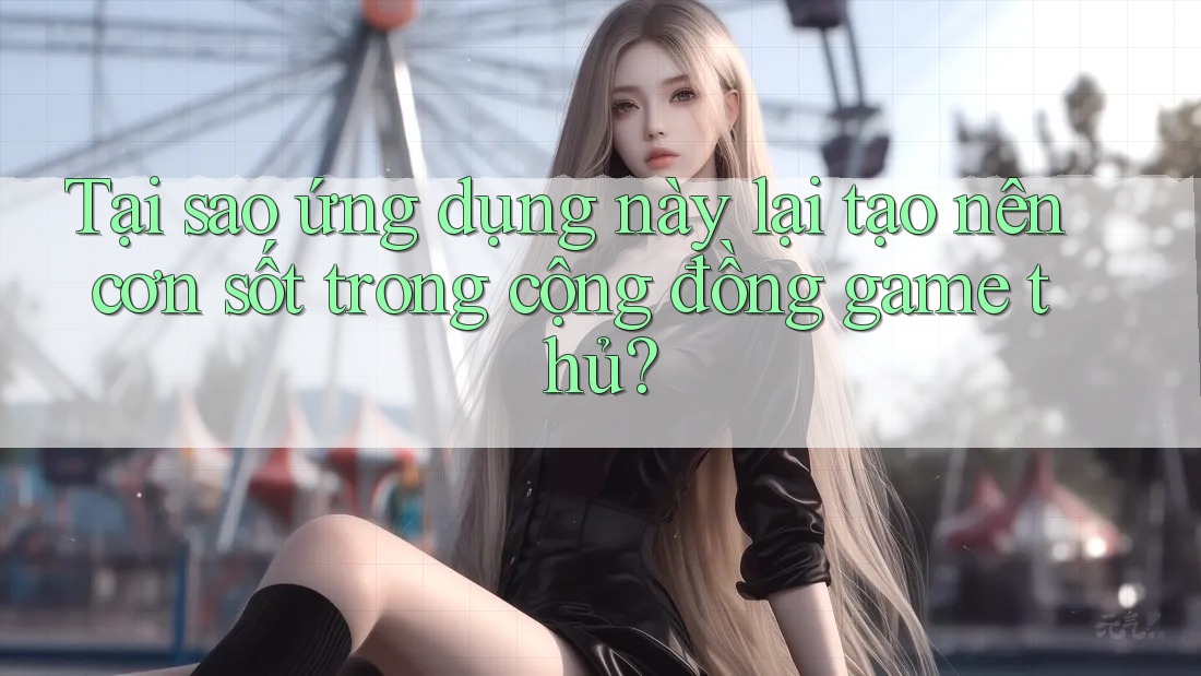 Tại sao ứng dụng này lại tạo nên cơn sốt trong cộng đồng game thủ?