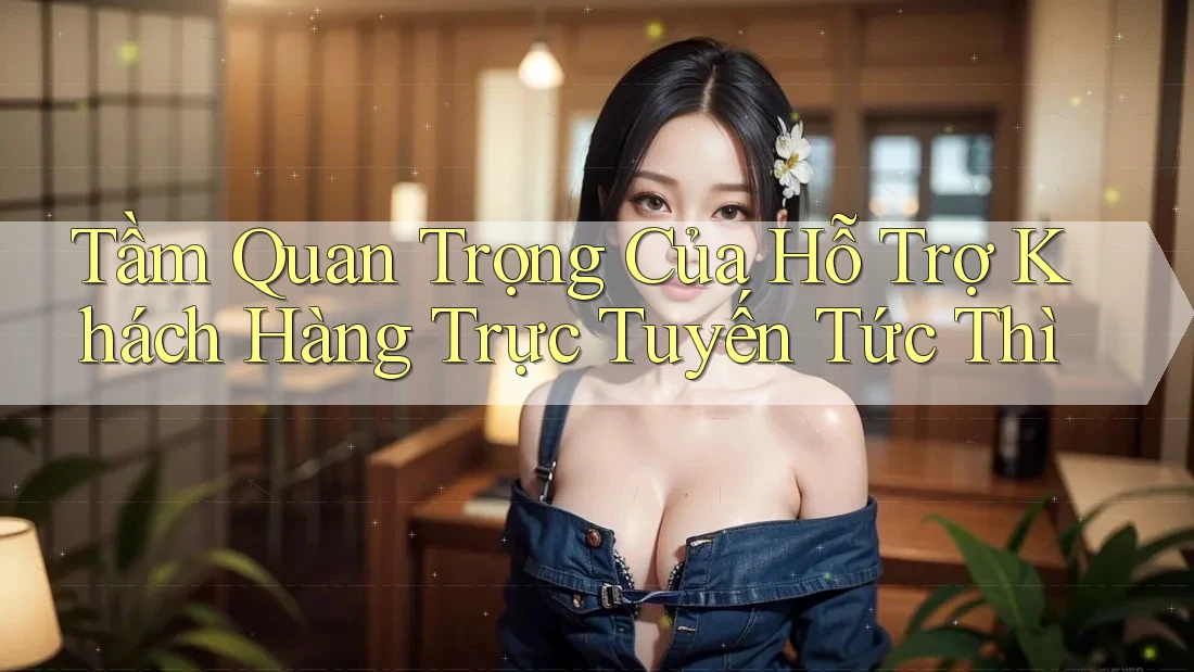 Tầm Quan Trọng Của Hỗ Trợ Khách Hàng Trực Tuyến Tức Thì