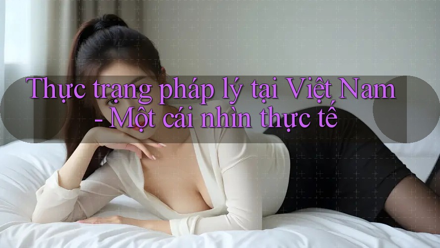 Thực trạng pháp lý tại Việt Nam - Một cái nhìn thực tế
