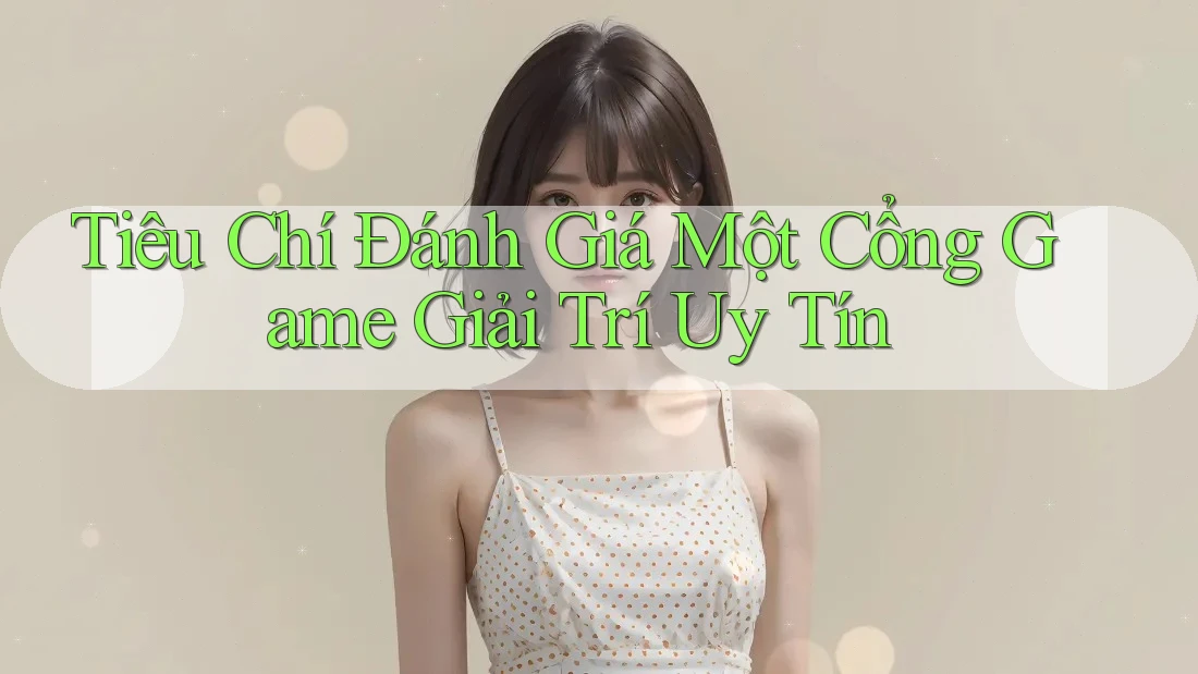 Tiêu Chí Đánh Giá Một Cổng Game Giải Trí Uy Tín