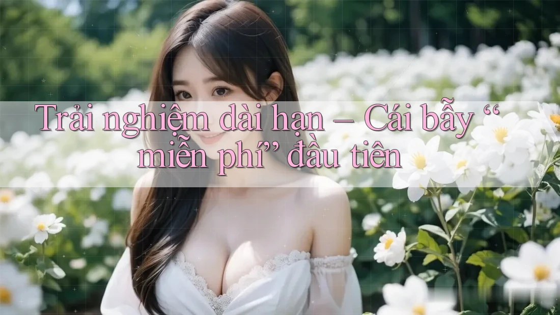 Trải nghiệm dài hạn – Cái bẫy “miễn phí” đầu tiên