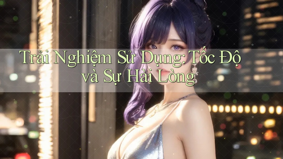 Trải Nghiệm Sử Dụng: Tốc Độ và Sự Hài Lòng