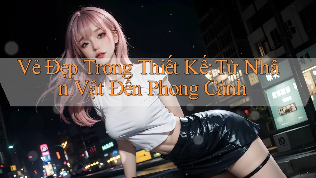 Vẻ Đẹp Trong Thiết Kế: Từ Nhân Vật Đến Phong Cảnh