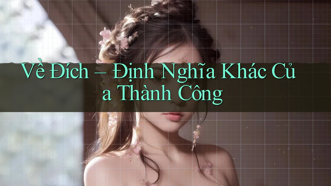 Về Đích – Định Nghĩa Khác Của Thành Công