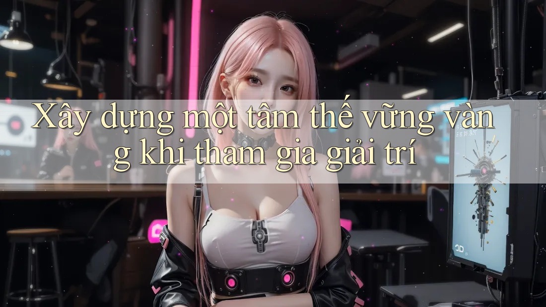 Xây dựng một tâm thế vững vàng khi tham gia giải trí Xây dựng một tâm thế vững vàng khi tham gia giải trí